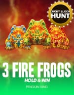 3 Fire Frogs: Hold & Win